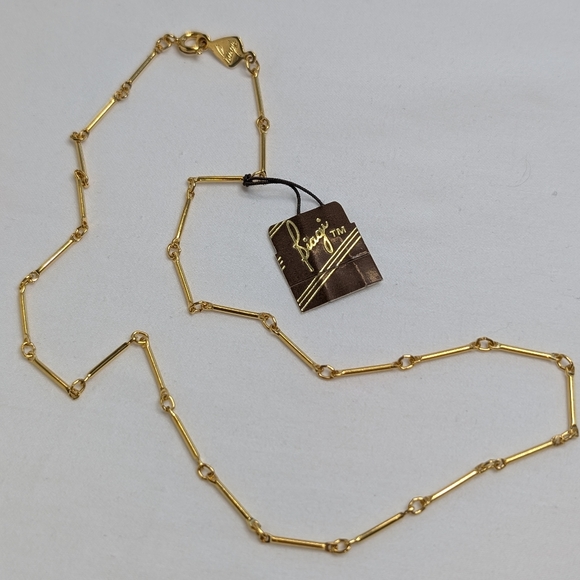 Vintage Jewelry - New Vintage Biagi Gold Necklace